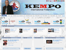 Tablet Screenshot of kempoikf.com